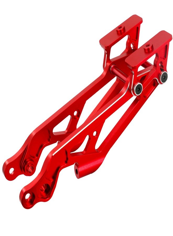 POLANTA Aluminum Rear Wing Mount for Arrma 1/8 Kraton Notorious Outcast Talion Typhon 6S BLX Upgrade, Replaces AR320347(Red) - Image 1